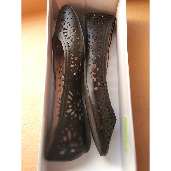 Steve Madden Amylynn Flat (Black) - Picture 7 of 8